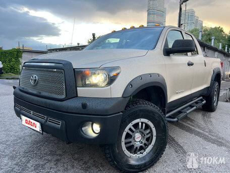 Toyota, Tundra, 5700, 381, бензин, пикап, автомат, полный привод, среднее состояние, левый, золотой, 2 375 000 ₽
