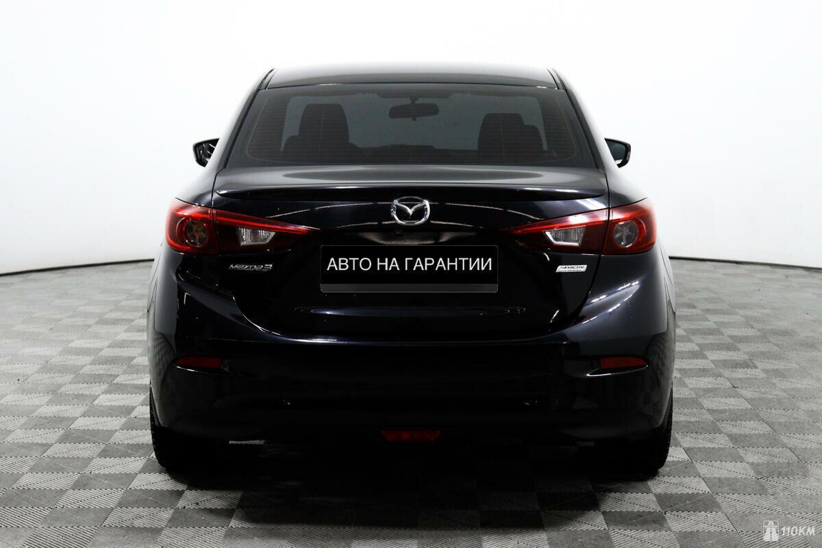 Mazda, 3, 1500, 150, бензин, седан, автомат, передний привод, среднее состояние, левый, черный, 1 165 000 ₽