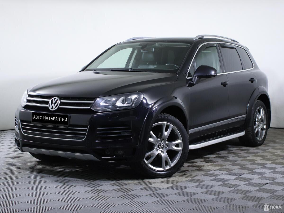 Volkswagen, Touareg, 3000, 245, дизель, внедорожник, автомат, полный привод, среднее состояние, левый, черный, 1 725 000 ₽