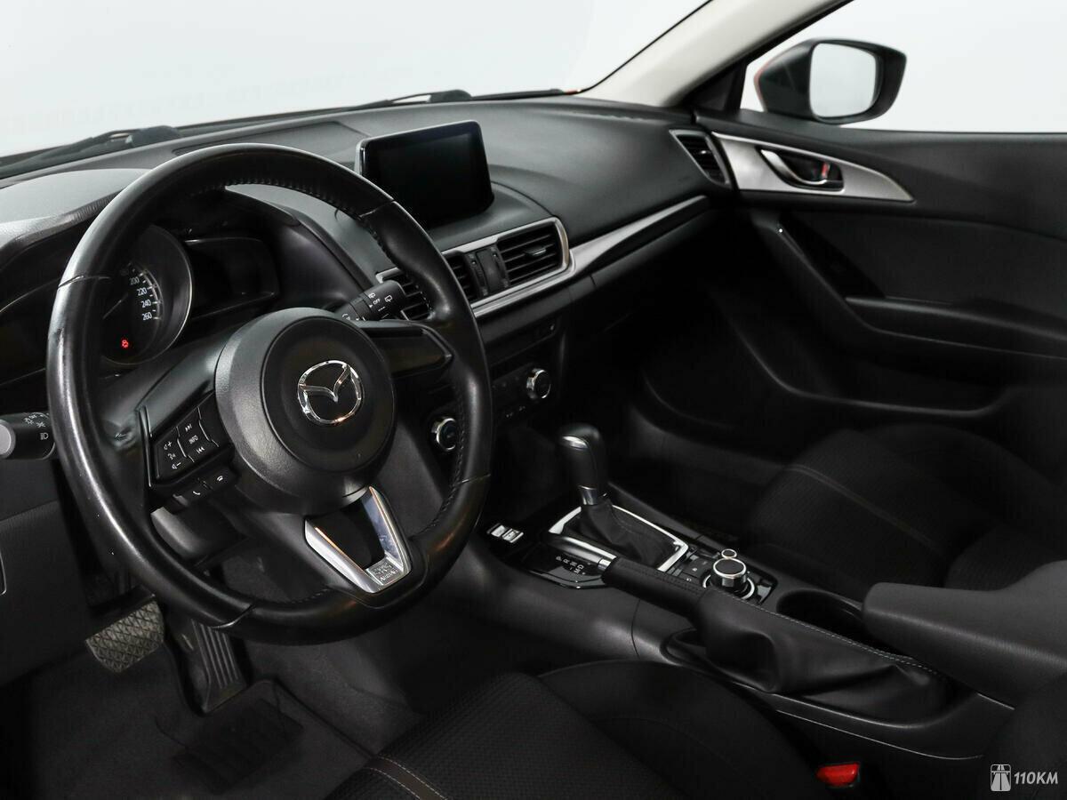 Mazda, 3, 1500, 120, бензин, хэтчбек, автомат, передний привод, среднее состояние, левый, красный, 1 319 000 ₽