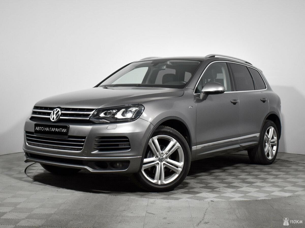 Volkswagen, Touareg, 3000, 245, дизель, внедорожник, автомат, полный привод, среднее состояние, левый, серый, 2 885 000 ₽