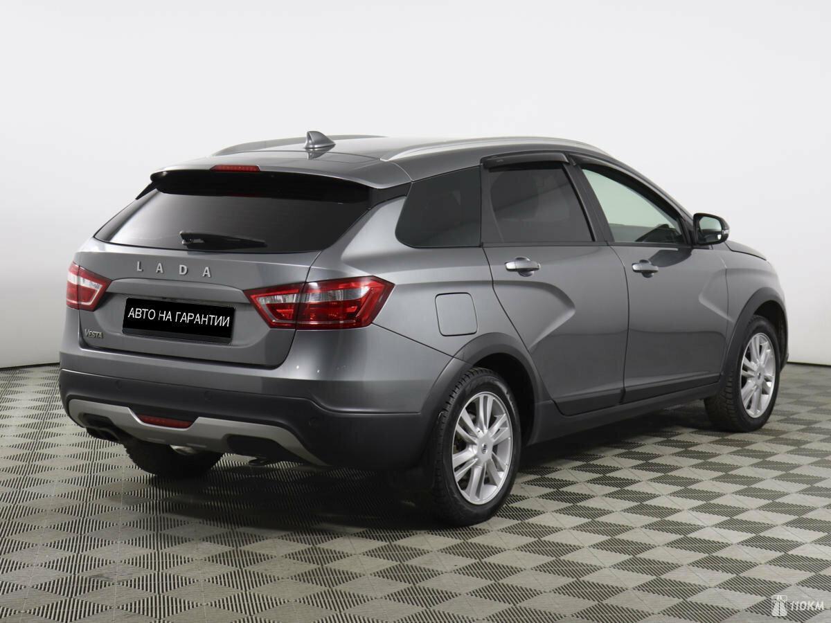 ВАЗ (Lada), Vesta Cross, 1800, 0, бензин, универсал, робот, передний привод, среднее состояние, левый, серый, 939 000 ₽