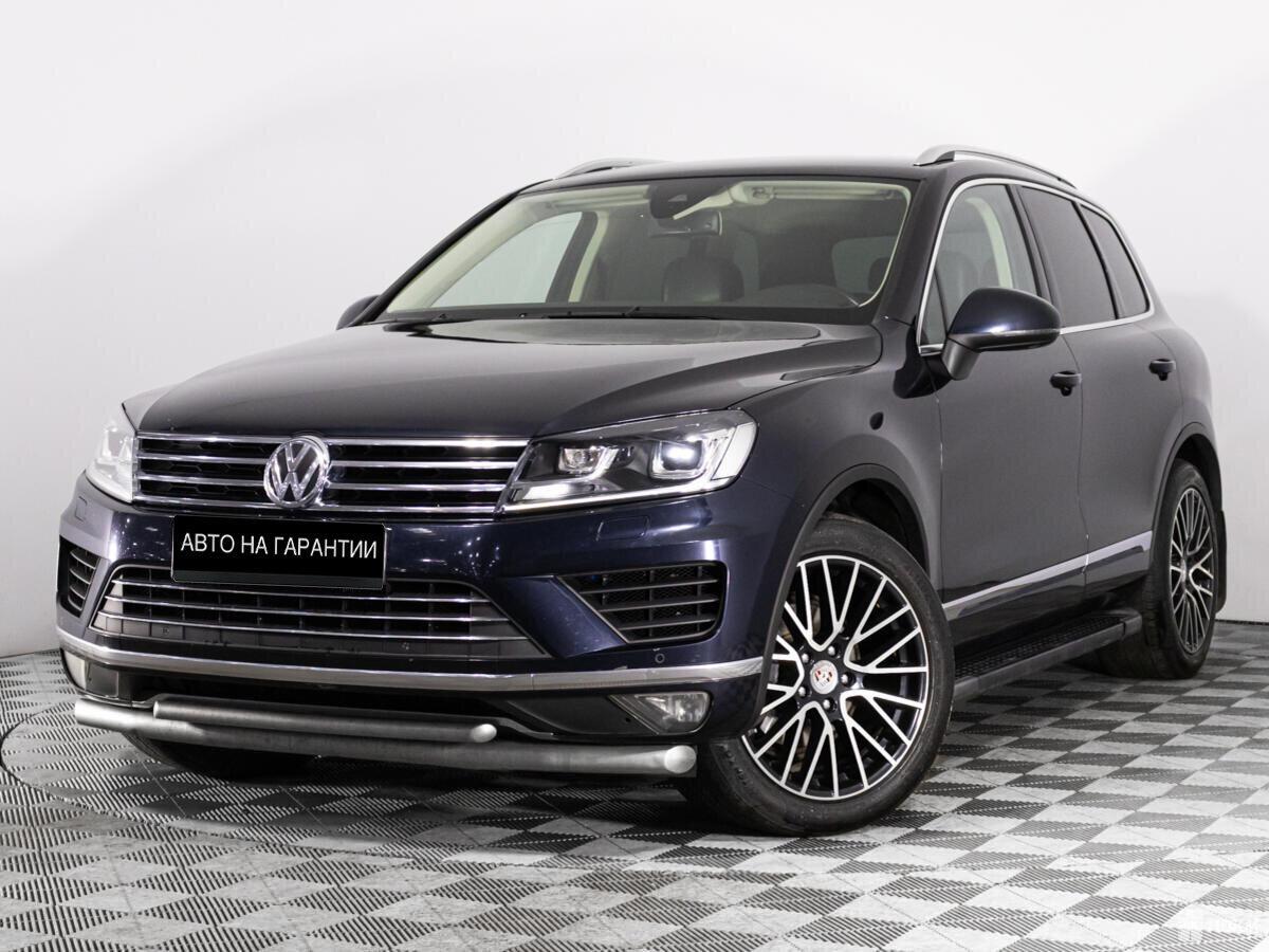 Volkswagen, Touareg, 3600, 245, бензин, внедорожник, автомат, полный привод, среднее состояние, левый, синий, 2 669 000 ₽