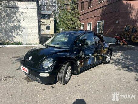 Volkswagen, Beetle, 2000, 116, бензин, хэтчбек, механика, передний привод, среднее состояние, левый, черный, 450 000 ₽