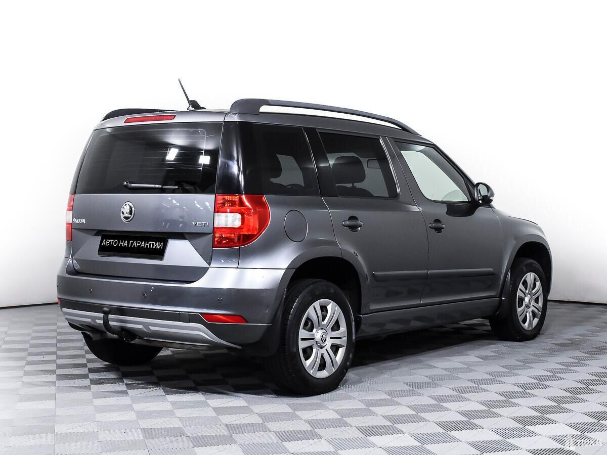 Skoda, Yeti, 1600, 0, бензин, внедорожник, автомат, передний привод, среднее состояние, левый, серый, 1 429 000 ₽