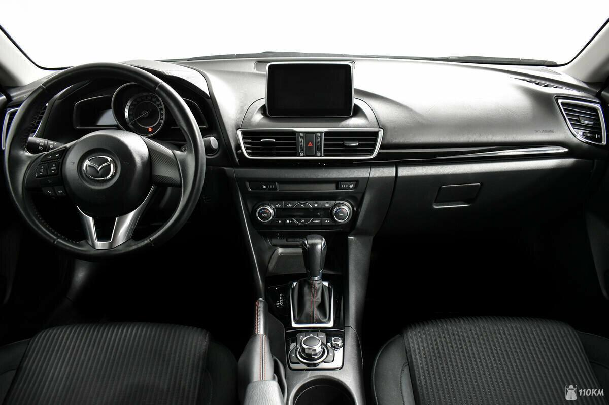 Mazda, 3, 1600, 120, бензин, седан, автомат, передний привод, среднее состояние, левый, белый, 1 039 000 ₽